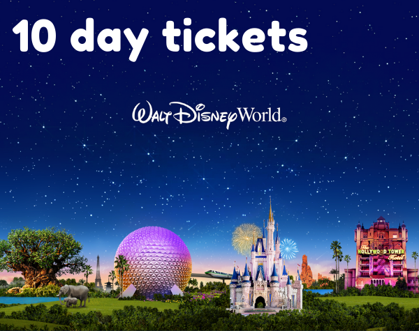 Disney 10 Day Tickets